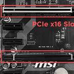 1 pci express x16 slot